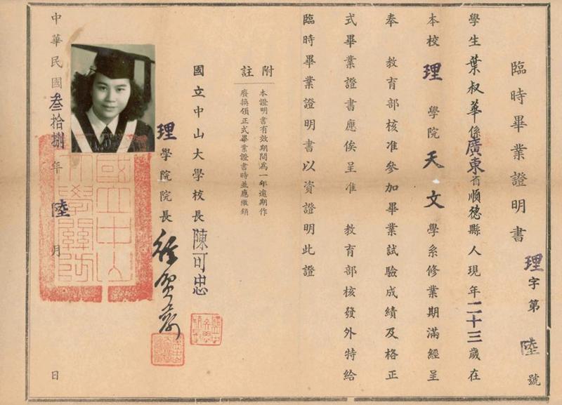 中山大学文凭(中山大学学历证书)